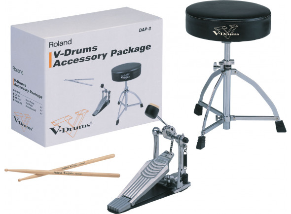 <b>Roland DAP-3X Package Acessórios Hardware para Bateria Electrónica ou Acústica banco pedal bombo baquetas BEST-SELLER</b> <b>Roland DAP-3X Package Acessórios Hardware para Bateria Electrónica ou Acústica banco pedal bombo baquetas BEST-SELLER</b>